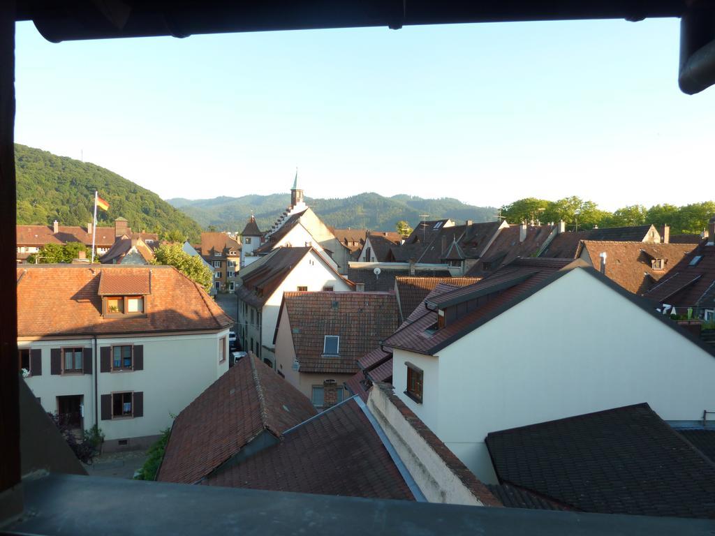 Gasthaus Zum Hirschen Staufen im Breisgau Exteriör bild